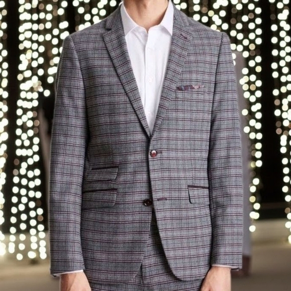Paisley & Gray Other - NWT PAISLEY & GRAY Plaid Sport Coat with Notched Lapel